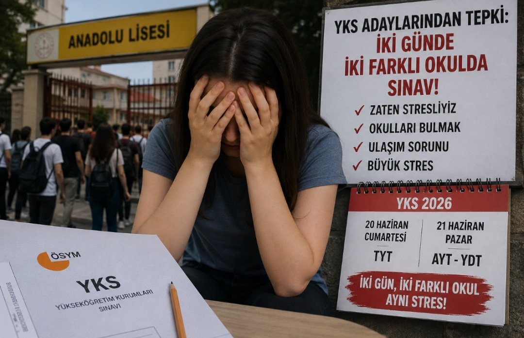 YKS'de Sınav Yeri Krizi! Adaylar İsyanda: Bu Nasıl Planlama? 
